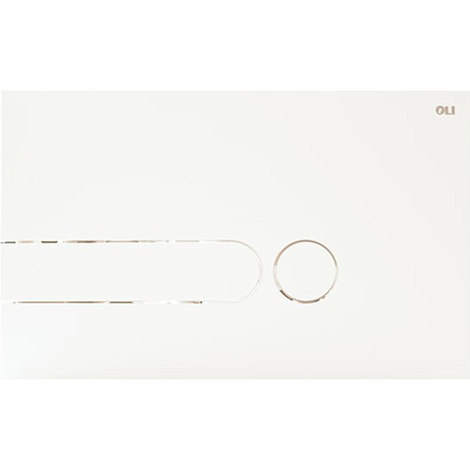 Інсталяція для унітазу 4 в 1 Oli 80 885343 (з клавішею змиву, прокладкою та кріпленням до стіни), Колір виробника: білий, фото , изображение 3