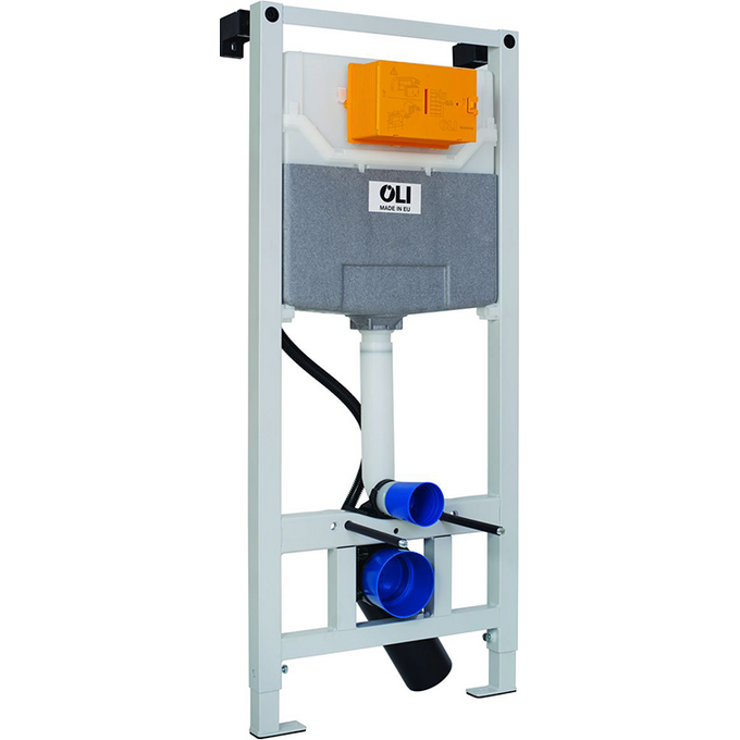 Інсталяція для унітазу 2 в 1 Oli 120 Plus OliPure 880780/152972 (з кріпленням до стіни), фото 