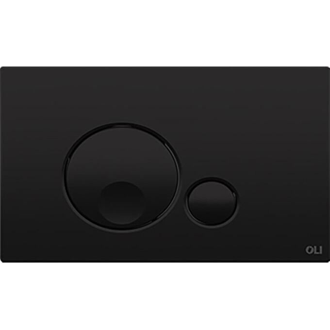 Клавіша змиву Oli Globe 152952 (чорна матова), Колір виробника: чорний матовий, фото 