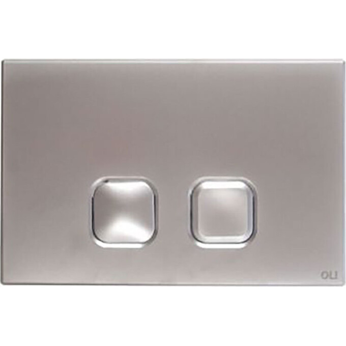 Клавіша змиву Oli Plain 070828 (сатин), Колір виробника: сатин (хром матовий), фото 