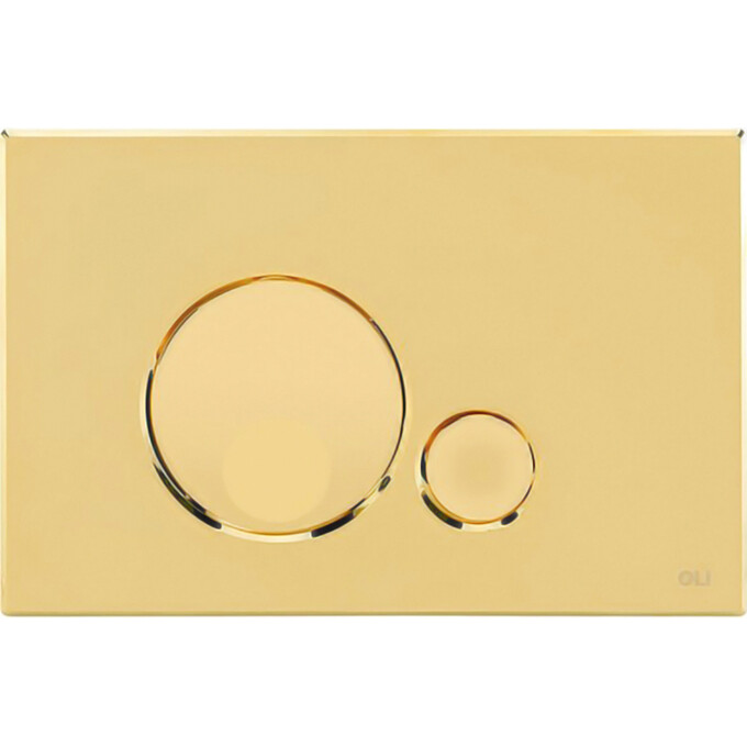 Клавіша змиву Oli Globe 152954 (золото), Колір виробника: золото, фото 