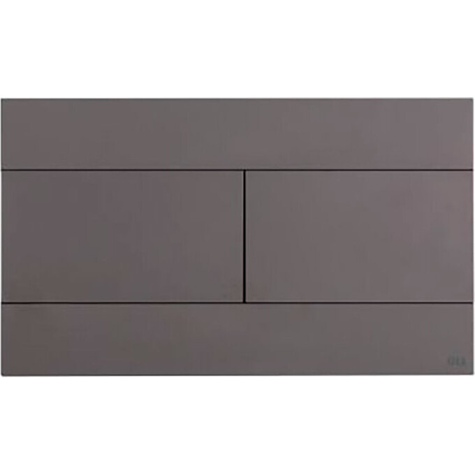 Клавіша змиву Oli Slim 659058 (сіра матова), Колір виробника: темно-сірий матовий, фото 