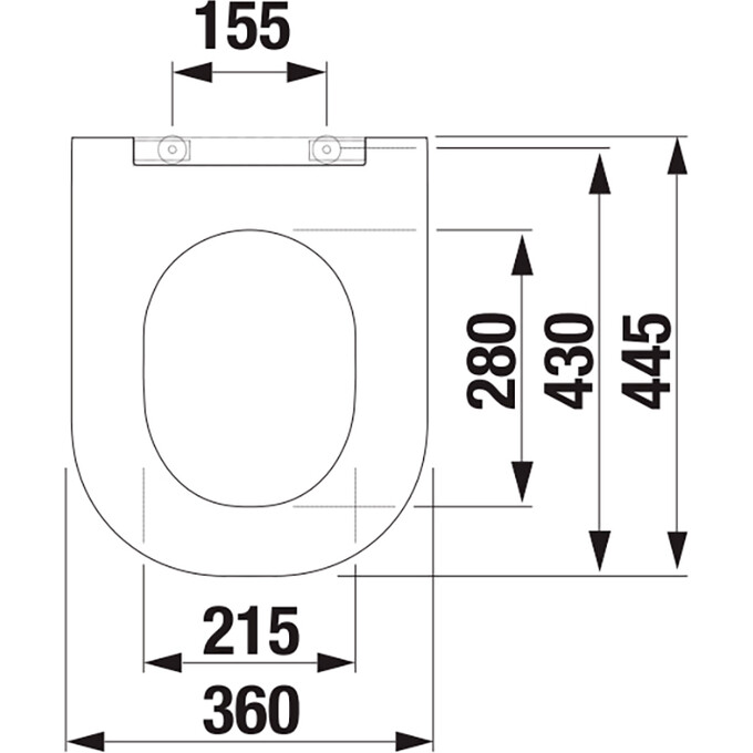 Безободковий підвісний унітаз Jika Mio H8207140000001+H8917160000631 (з сидінням), фото , изображение 6