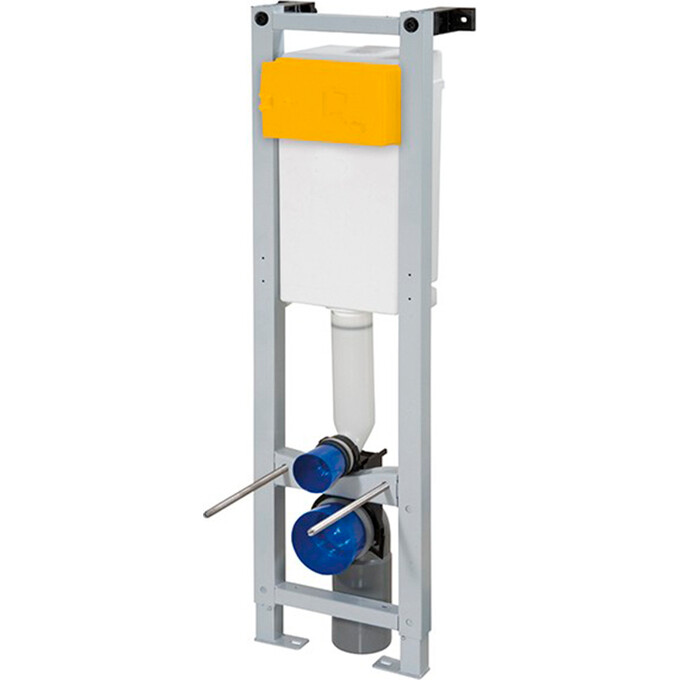 Інсталяція для унітазу 2 в 1 Oli Quadra Plus 885060/135974 (з кріпленням до стіни), фото 