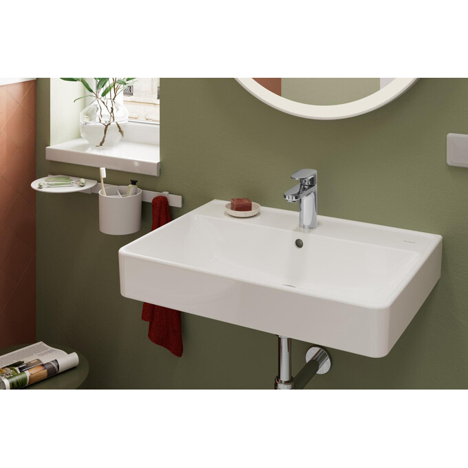 Смеситель для умывальника Hansgrohe Vernis Blend Chrome 71585000 (хром, с донным клапаном), Цвет производителя: хром, фото 2