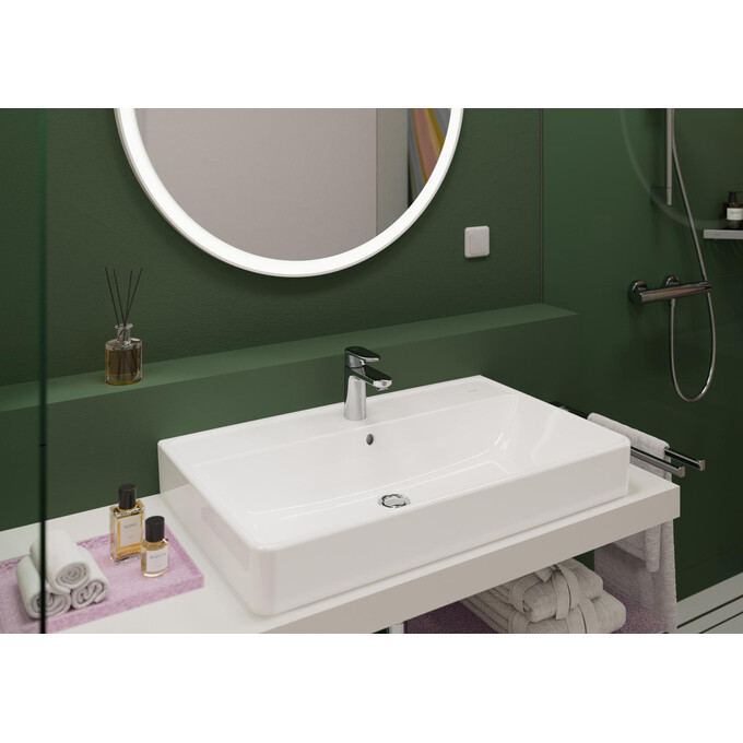 Смеситель для умывальника Hansgrohe Vernis Blend Chrome 71585000 (хром, с донным клапаном), Цвет производителя: хром, фото 3