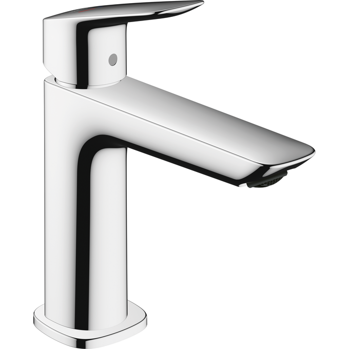 Смеситель для умывальника Hansgrohe Logis Chrome 71254000 (хром, с донным клапаном), Цвет производителя: хром, фото 