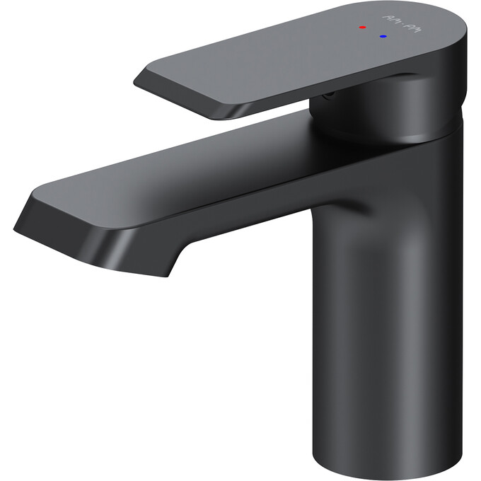 Змішувач для умивальника Am.Pm Sense F7B02122 (чорний матовий), фото 