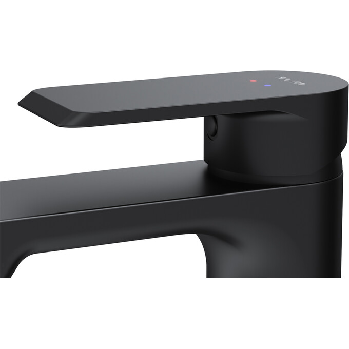 Змішувач для умивальника Am.Pm Sense F7B02122 (чорний матовий), фото , изображение 7