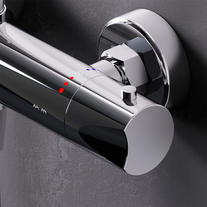 Душевая система с термостатом Am.Pm Hit F079Y400, фото 6