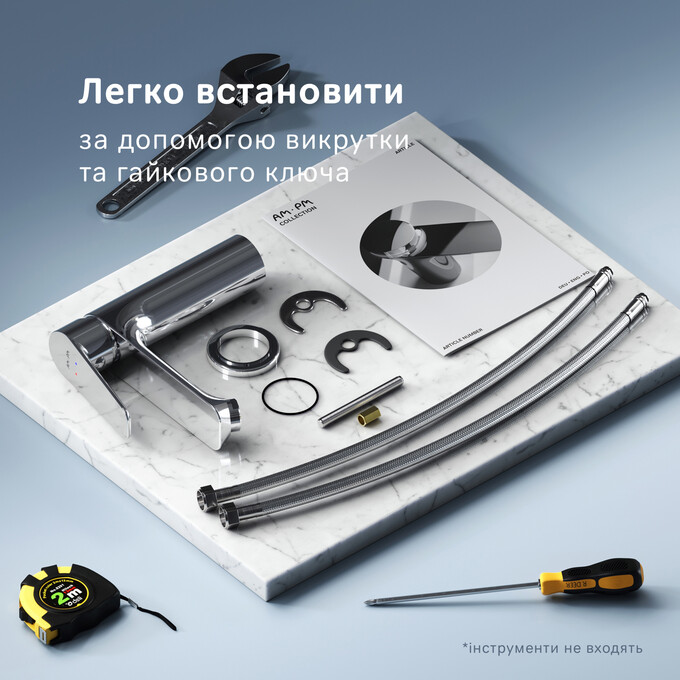 Змішувач для умивальника Am.Pm Hit F9Y02200, фото , изображение 8