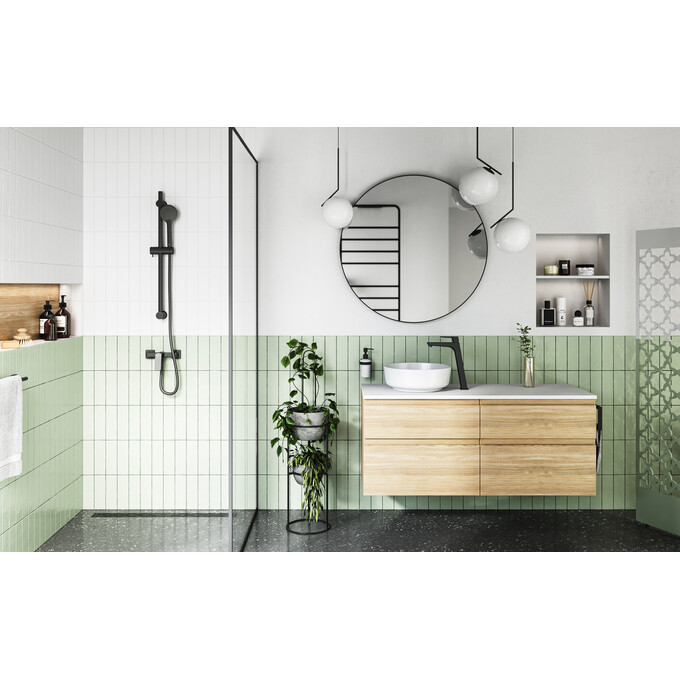 Дозатор для рідкого мила Ferro Greta Black Matt AGR34BL (чорний матовий, настінний), Колір виробника: чорний матовий, фото , изображение 2