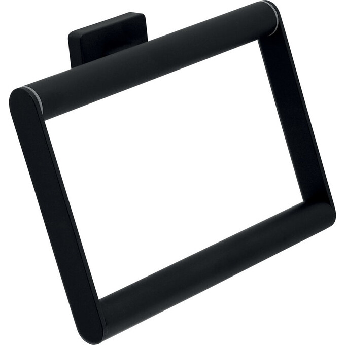 Рушникотримач Ferro Greta Black Matt AGR11BL (чорний матовий, кільце), Колір виробника: чорний матовий, фото 
