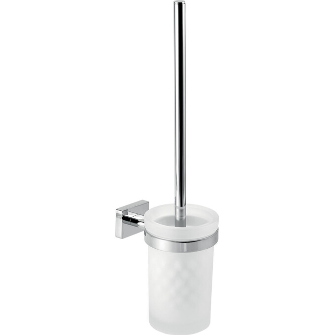 Ершик для унитаза Ferro Greta Chrome AGR14 (хром, настенный), Цвет производителя: хром, фото 