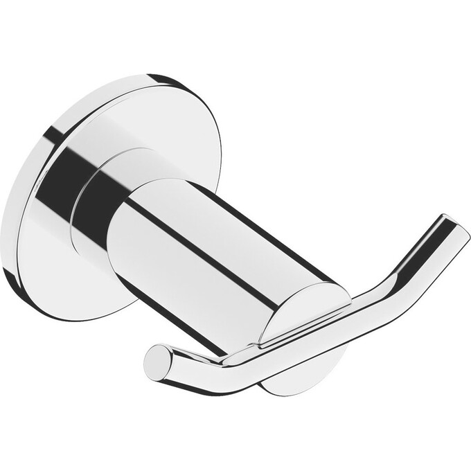 Крючок для ванной Ferro Smile Chrome ASM06 (двойной), фото 