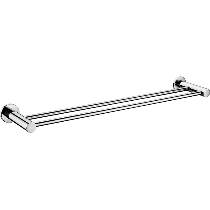 Рушникотримач Ferro Smile Chrome ASM10 (подвійний), фото 