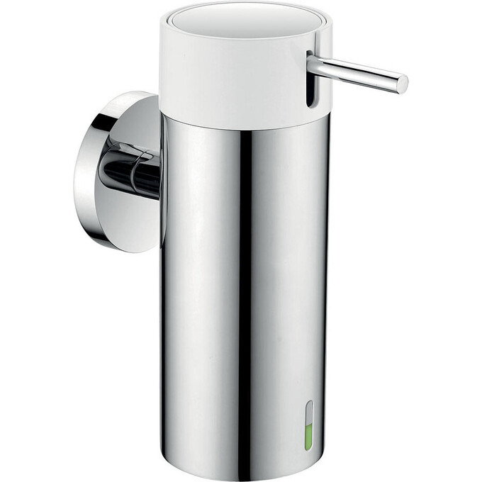 Дозатор для рідкого мила Ferro Smile Chrome ASM34 (настінний), фото 