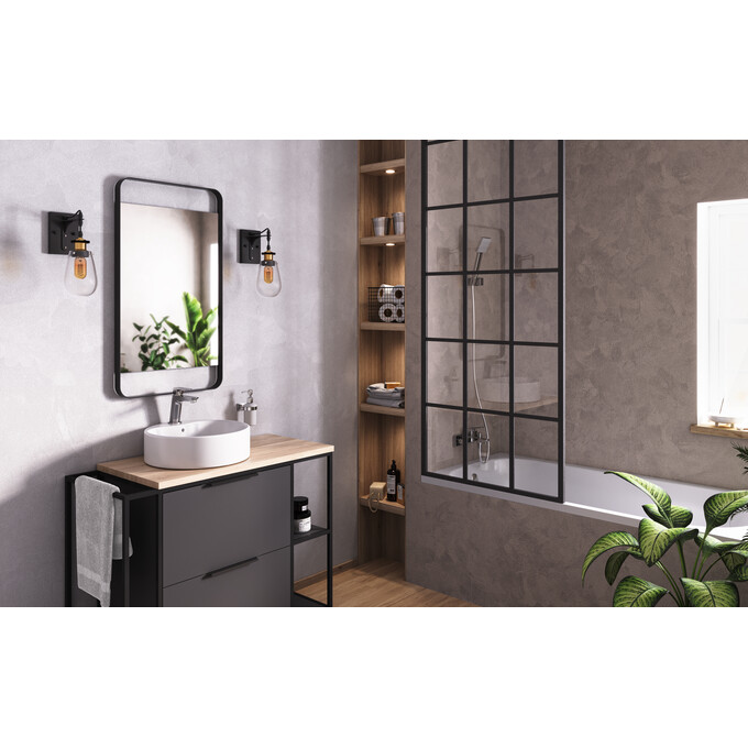 Смеситель для умывальника Ferro Vitto Verdeline Chrome BVI2VL (хром, с донным клапаном), Цвет производителя: хром, фото 3