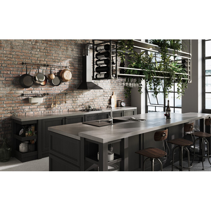 Смеситель для кухни Ferro Camiro Inox BCQ4 (нержавейка), фото 3