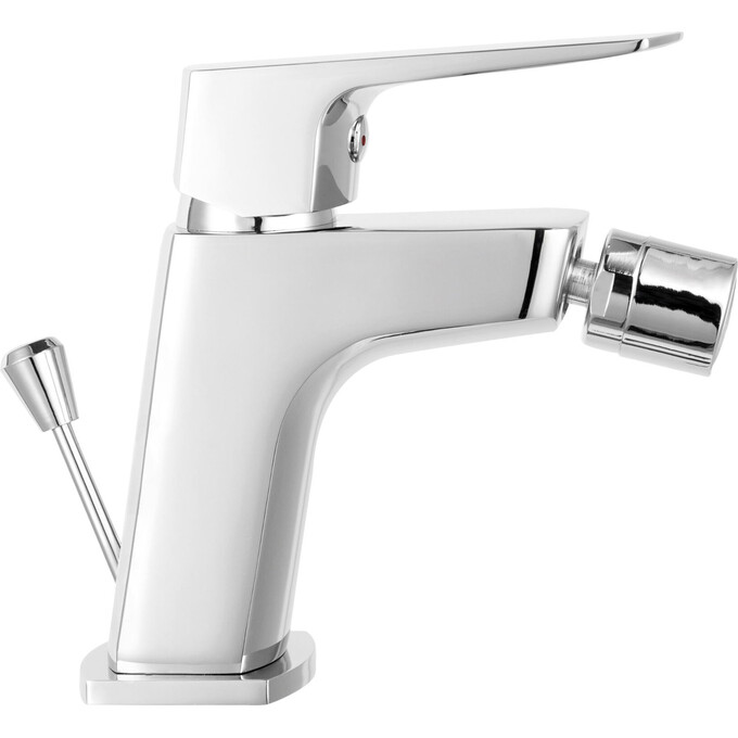 Змішувач для біде Ferro Vitto Verdeline Chrome BVI6VL (хром, з донним клапаном), Колір виробника: хром, фото 