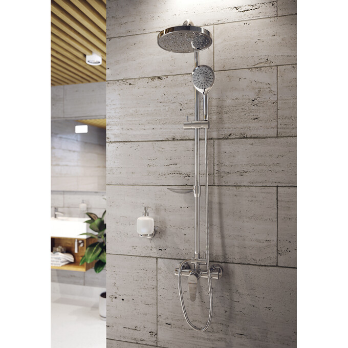 Душевая система Ferro Algeo Chrome NP71-BAG7U (с мыльницей), фото 3