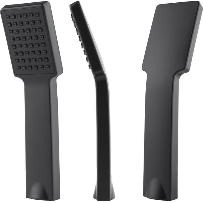 Змішувач на борт ванни Yoka Afeo Black Matt BW.AFEO-BLK (чорний матовий, на три отвори), фото , изображение 7