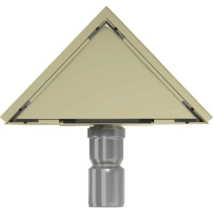 Душовий трап Mexen Flat Gold MEX-1510320 (20x20 см, золотий), Колір виробника: золото, Доступні розміри: 20 x 20, фото , изображение 4