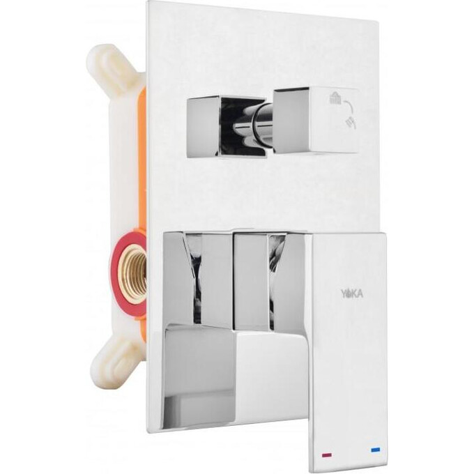 Душевая система Yoka Dual Chrome BP.DUAL (скрытого монтажа), фото 4