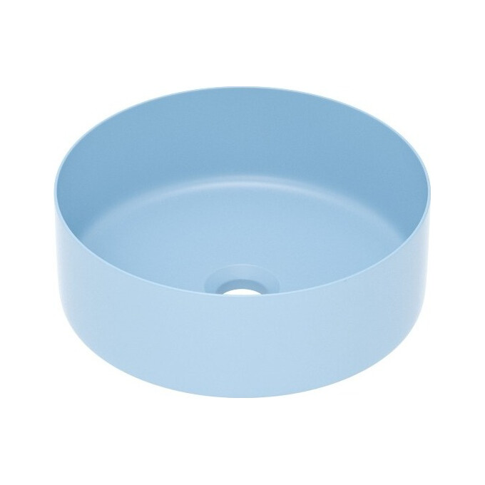 Умивальник Imprese Matt Blue i11102MB (36 см, блакитний матовий), Доступні розміри: 36 x 36, Колір виробника: блакитний матовий, фото 