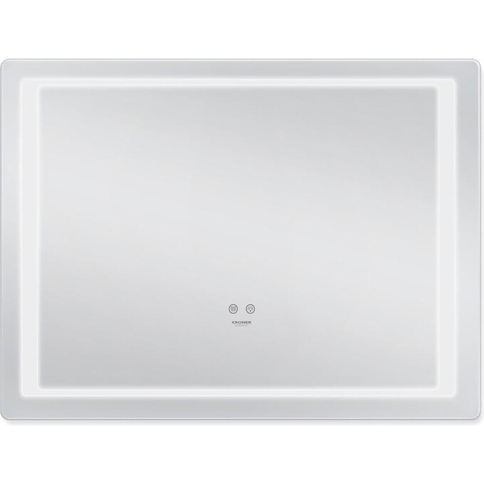 Зеркало для ванной комнаты Kroner KRP Spiegel HR2-9070 (90x70 см, с подсветкой и антизапотеванием), Доступные размеры: 90 x 70, фото 3