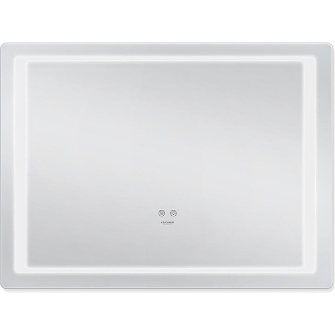 Зеркало для ванной комнаты Kroner KRP Spiegel HR2-10070 (100x70 см, с подсветкой и антизапотеванием), Доступные размеры: 100 x 70, фото 3