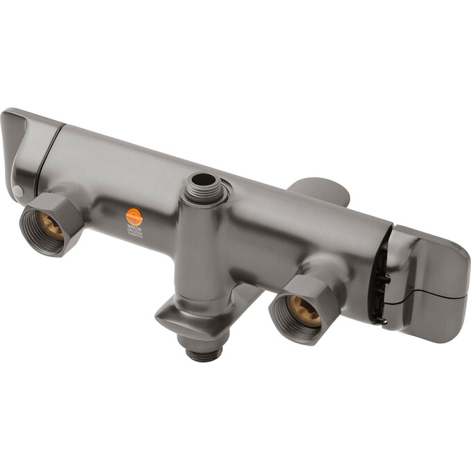 Душевая система Kroner KRP Makon Graphite Matt KRP Makon-GRP063T (матовый графит, с изливом), Цвет производителя: матовый графит, фото 4