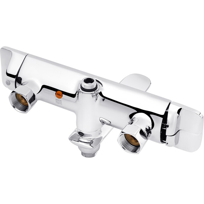 Душевая система Kroner KRP Makon Chrome KRP Makon-C063T (хром, с изливом), Цвет производителя: хром, фото 4