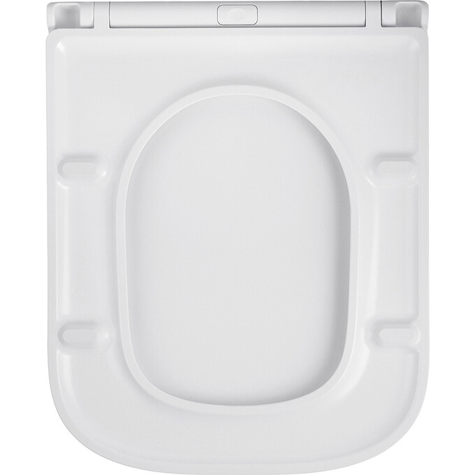 Комплект унитаз с инсталляцией 4 в 1 3884966KE493436T: подвесной унитаз с сиденьем Kroner Eifel Tornado WHI493436 + инсталляция Grohe Solido 3884966Q + клавиша смыва Grohe Even 38966000, фото 8