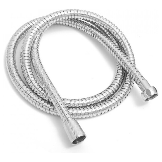 Лійка для душу Yoka Abba Chrome BP.ABBA-CHR (однорежимна, зі шлангом та тримачем), фото , изображение 4