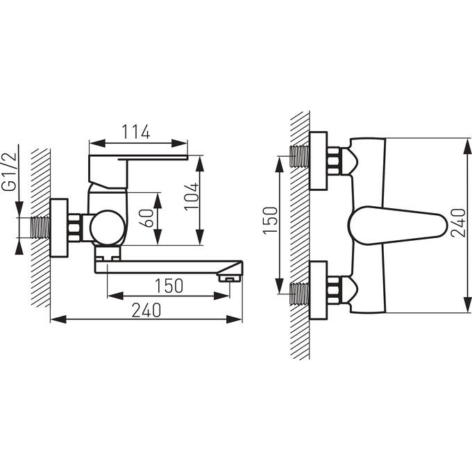 Змішувач для умивальника Ferro Algeo Chrome BAG3, фото , изображение 4