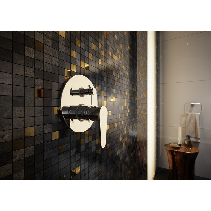 Змішувач прихованого монтажу Ferro Algeo Chrome BAG7P (внутрішня частина в комплекті), фото , изображение 3