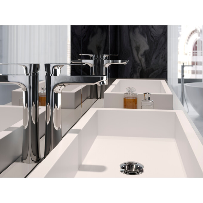 Змішувач для раковини Ferro Algeo Square BAQ2L, фото , изображение 11