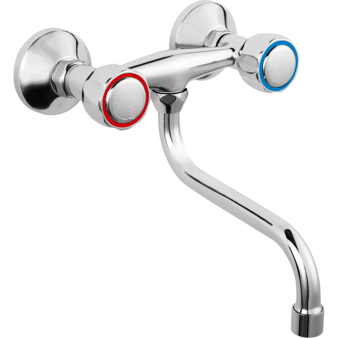 Смеситель для кухни Ferro Standard Chrome BST5 (настенный), фото 