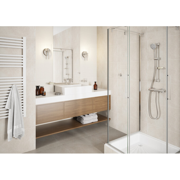 Смеситель для душа с термостатом Ferro Trinity Chrome TRM7, фото 7