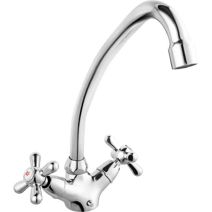 Смеситель для кухни Ferro Retro Chrome XR4, фото 