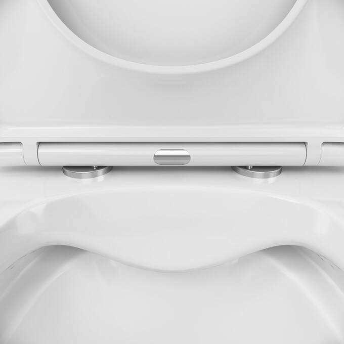 Безободковый унитаз-компакт Am.Pm Func CFA8600SC (с сиденьем), фото 11