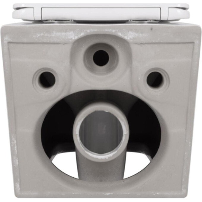 Безободковый подвесной унитаз Qtap Crow Ultra Quiet Rimless White Gloss QT05335172W (воронкообразный, с сиденьем), фото 4