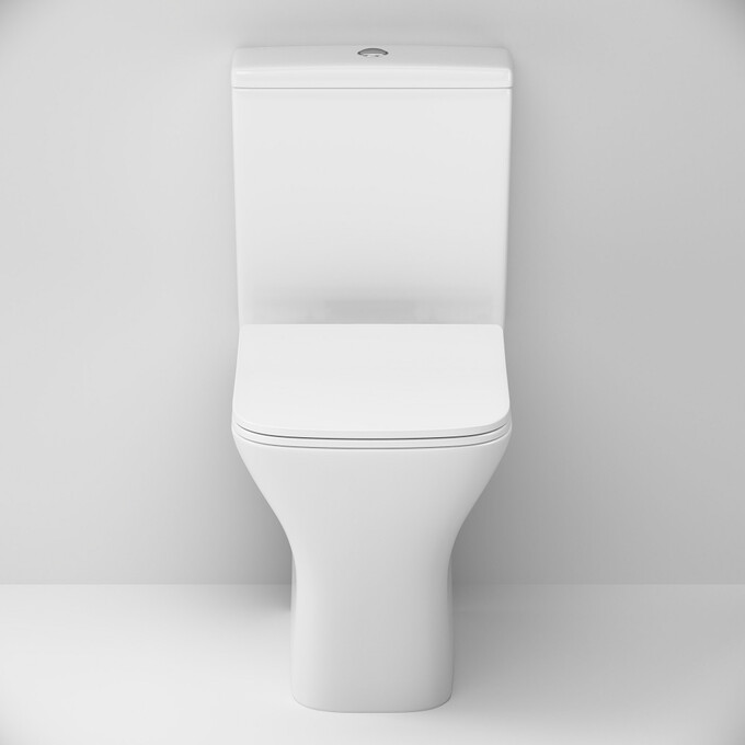 Безободковый унитаз-компакт Am.Pm Gem CGA8601SC (с сиденьем), фото 6