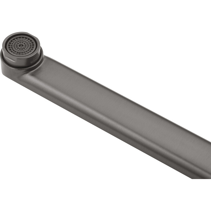 Смеситель для ванны Kroner KRP Makon Graphite Matt KRP Makon-GRP070 (матовый графит, с лейкой и шлангом), Цвет производителя: матовый графит, фото 6