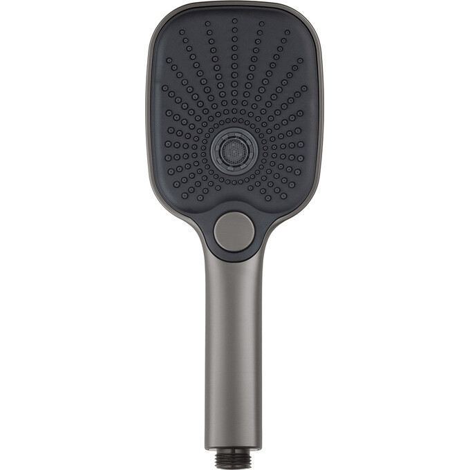 Смеситель для ванны Kroner KRP Makon Graphite Matt KRP Makon-GRP060 (матовый графит, с лейкой и шлангом), Цвет производителя: матовый графит, фото 4