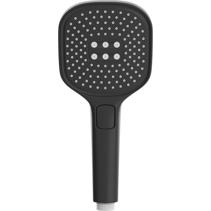 Душевая система с термостатом Imprese Bilovec Black Matt t04800910SBC (черная матовая, скрытого монтажа, с изливом), Цвет производителя: черный матовый, фото 4