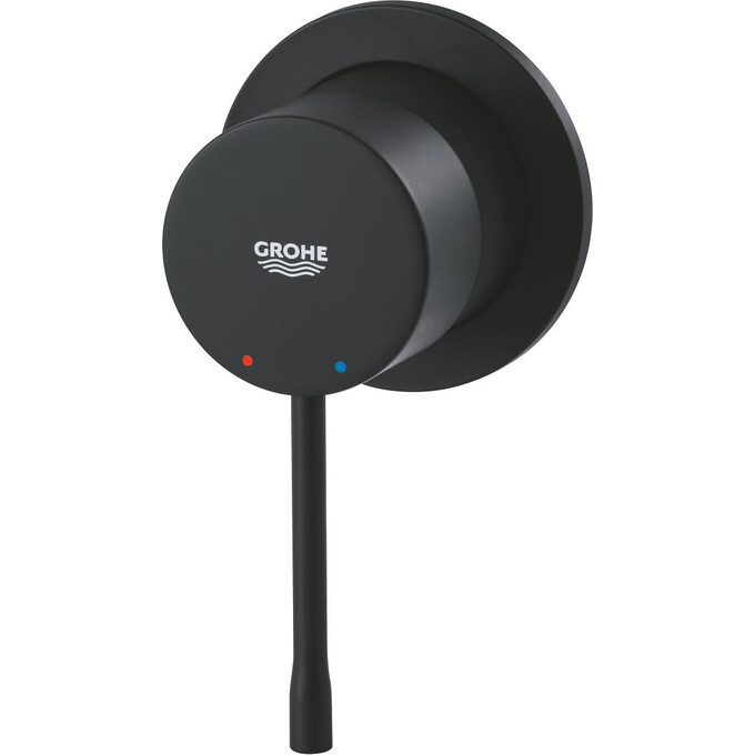 Змішувач прихованого монтажу Grohe Essence Black Matt 29197KF0 (чорний матовий, внутрішня частина в комплекті), Колір виробника: чорний матовий, фото , изображение 3