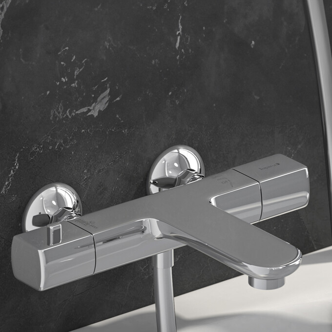 Смеситель для ванны с термостатом Imprese Bilovec Chrome f03200901AA (хром), Цвет производителя: хром, фото 5