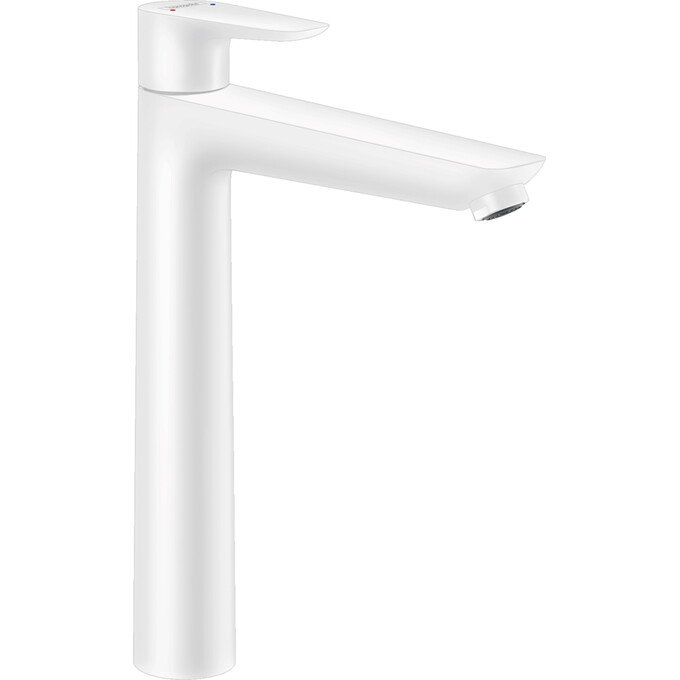 Змішувач для умивальника Hansgrohe Talis E White Matt 71716700 (білий матовий, високий, з донним клапаном), Колір виробника: білий матовий, фото 